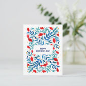 Carte de la Fête des Mères du Jardin Magique (Debout devant)