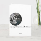 Carte de la fête des mères du lac Swan (Dos)