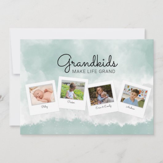 Carte de la fête des mères en collage photo pour g (Devant)