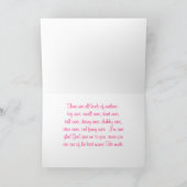 Carte de la fête des mères - enfants lama (Intérieur)