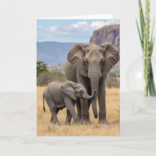 Carte de la fête des mères Gentle Giants