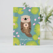 Carte de la fête des mères - Lote You Mum (Debout devant)