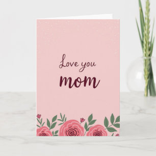 Carte de la Fête des Mères Love You