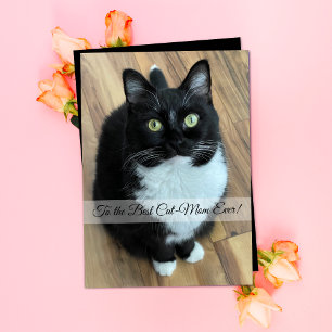 Carte de la Fête des Mères Meilleur Chat Maman