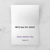 Carte de la fête des mères pour une grand-mère de  (Intérieur)