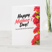 Carte de la Fête des Mères pour une vie meilleure (Devant)