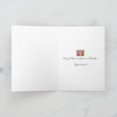 Carte de la fête des mères Saint-Valentin Rose (Intérieur)