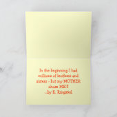 Carte de la Fête des Mères Super Cool ! (Intérieur)