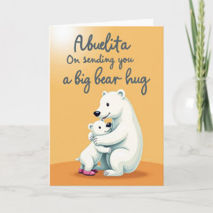 Carte de la fête des mères Sweet Bear Family