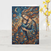 Carte de la Fête des Mères Timeless Care (Fleur jaune)