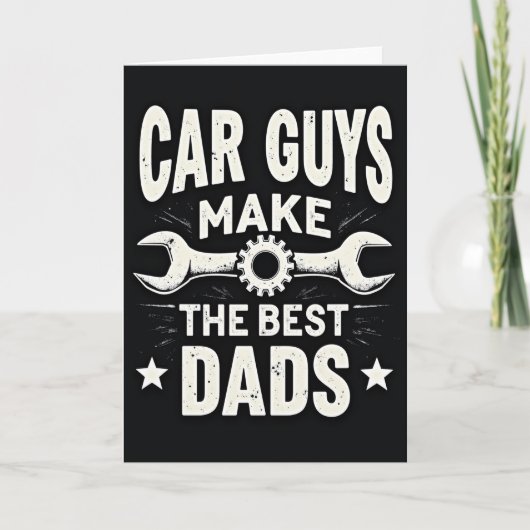 Carte de la Fête des Papas Auto Cool (Devant)