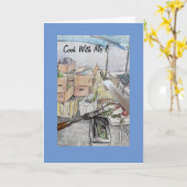 Carte de la Fête des Pères (Fleur jaune)