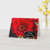 Carte de la Fête des Pères (Fleur jaune)