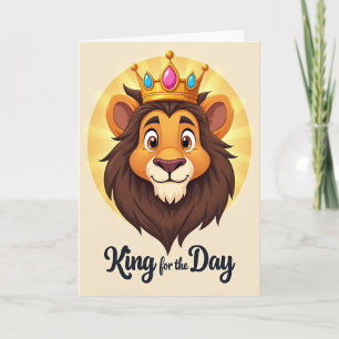 Carte de la Fête des Pères au Lion Couronné