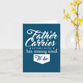 Carte de la fête des pères avec des images (Fleur jaune)