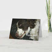 Carte de la Fête des Pères Chien Jour (Devant)