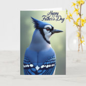 Carte de la Fête des Pères Cobalt Crest (Fleur jaune)