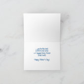 Carte De la Fête des pères de chien animal de compagnie  (Intérieur)