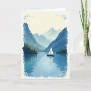 Carte de la Fête des Pères de Mountain Lake