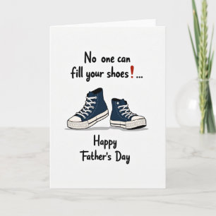 Carte de la Fête des Pères Indigo Sneakers