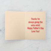 Carte de la fête des pères - Just For Dad (Intérieur)
