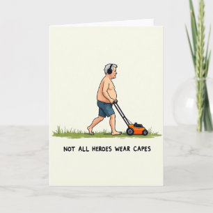 Carte de la Fête des Pères Lawn Hero