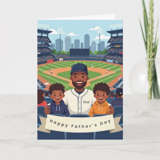 Carte de la fête des pères MVP Papa (Devant)