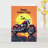 Carte de la Fête des Pères Open Road (Fleur jaune)