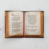 Carte de la fête des Pères personnalisable représe (Intérieur)