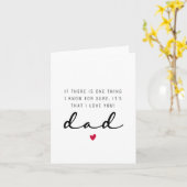 Carte de la fête des pères pour papa ! (Fleur jaune)
