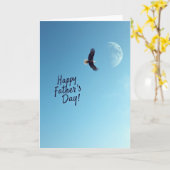 Carte de la Fête des Pères Serene Sky (Fleur jaune)