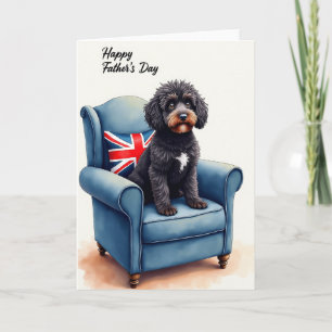 Carte de la Fête des Pères Shaggy Dog