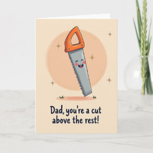 Carte de la Fête des Pères Smiling Tool