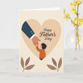 Carte de la Fête des Pères Tender Touch (Fleur jaune)