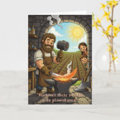 Carte de la Fête des Tabernacles pour les Enfants (Fleur jaune)