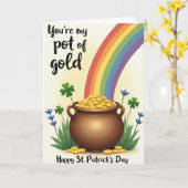 Carte de la Fête du Pot d'Or (Fleur jaune)