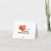 Carte de la fête du travail américaine (Dos)