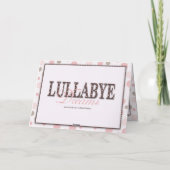 Carte de la fille TY (Dos)