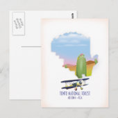 Carte de la forêt nationale de Tonto Arizona USA (Devant / Derrière)