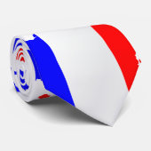 Carte de la France et Cravate du drapeau (Roulé)