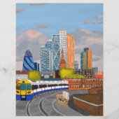 carte de la gare de Hoxton du train Overland de Lo (Devant)