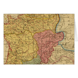 Carte de la Gaule