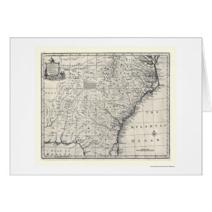 Carte de la Géorgie et de Carolinas par Bowen 175