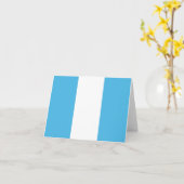 Carte de la Guatemala avec son drapeau (Fleur jaune)