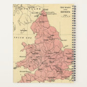 Carte de la guerre des Roses (Dos)