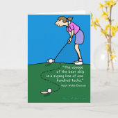 Carte de la journée de la mère sur le thème du gol (Fleur jaune)