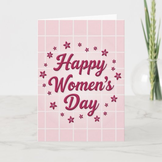 Carte de la Journée internationale des femmes (Devant)