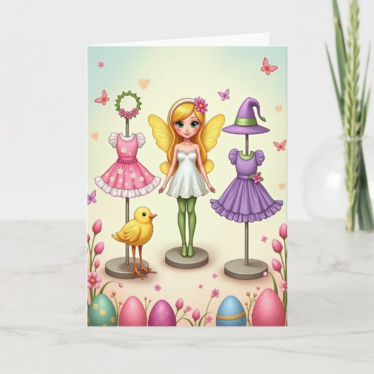 Carte de la Magicienne du Printemps (Devant)