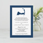 Carte de la marine Blue Cape Cod | MARIAGE (Debout devant)