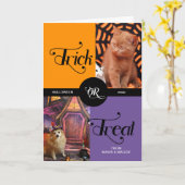 Carte De la marque d'animaux de compagnie ou traiter Hal (Fleur jaune)